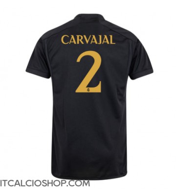 Real Madrid Daniel Carvajal #2 Terza Maglia 2023-24 Manica Corta